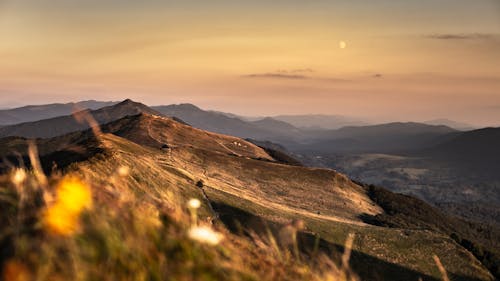 Hiking Trail on the Mountain Top