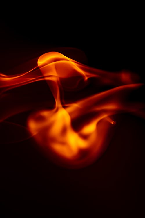 Free Close Up Photo of a Fire Stock Photo