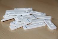 Close-up of Covid-19 Test Kits