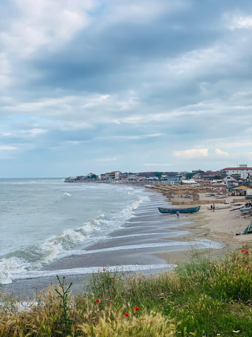 Foto stok gratis bagus, fotografi lanskap, garis pantai