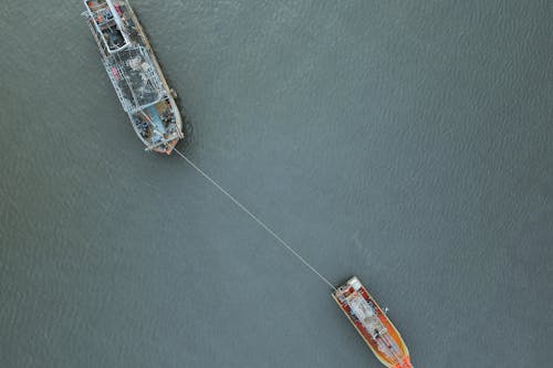 Základová fotografie zdarma na téma letecká fotografie, loď, moře