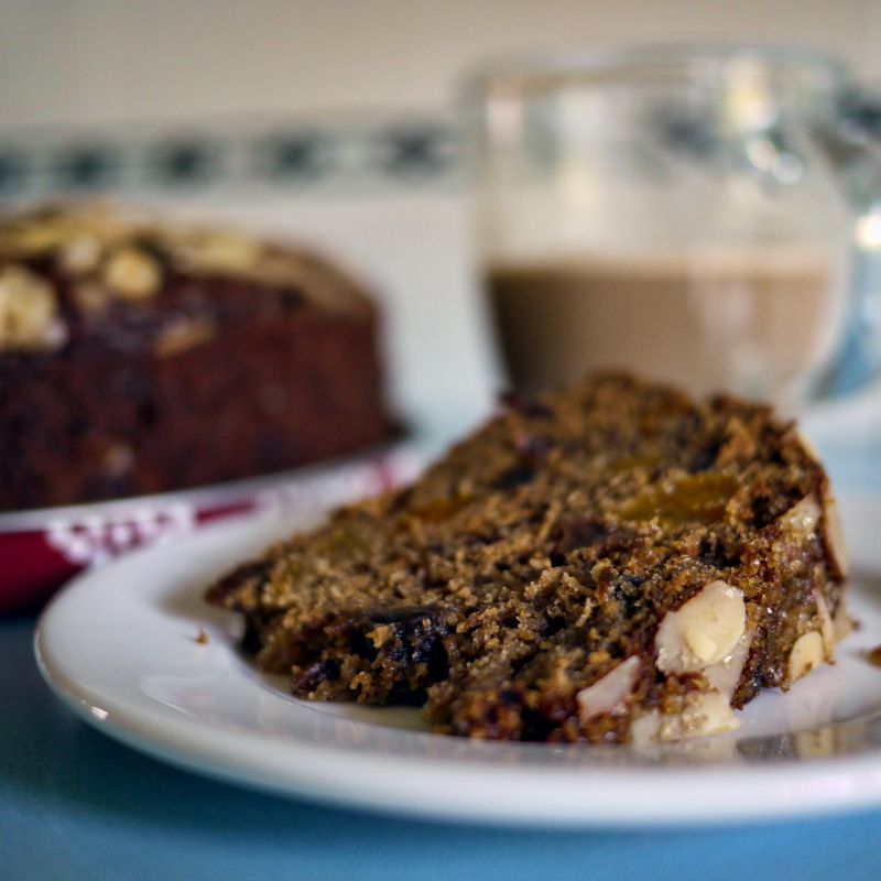 Blackberry Cornmeal Breakfast Cake