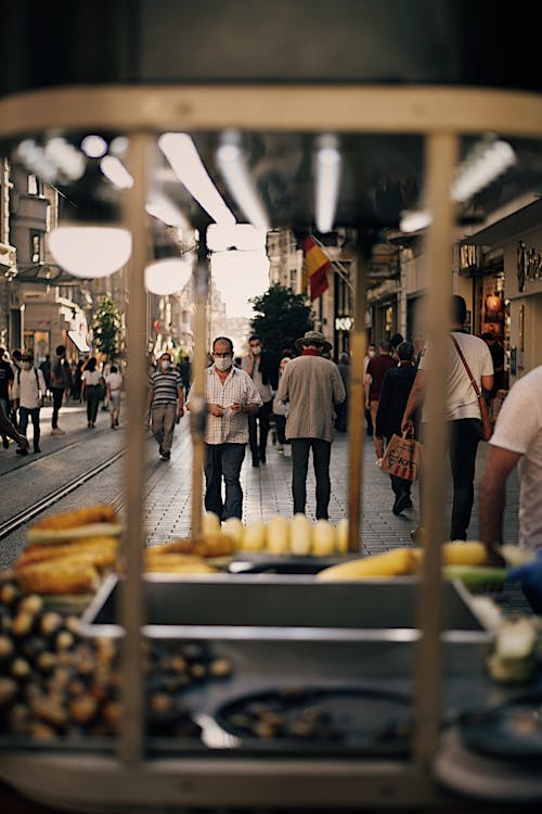 People Walking on Street