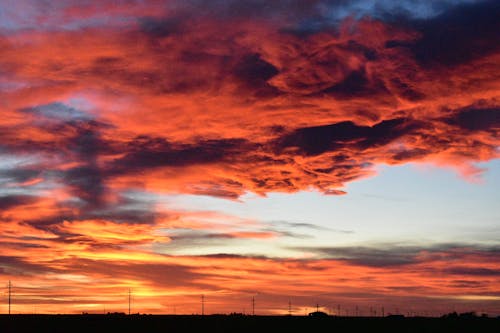 Free stock photo of beautiful, clouds, cloudy sunset