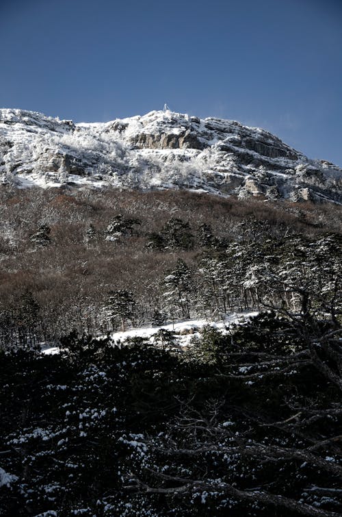 Gratuit Photos gratuites de couvert de neige, montagne rocheuse, nature Photos