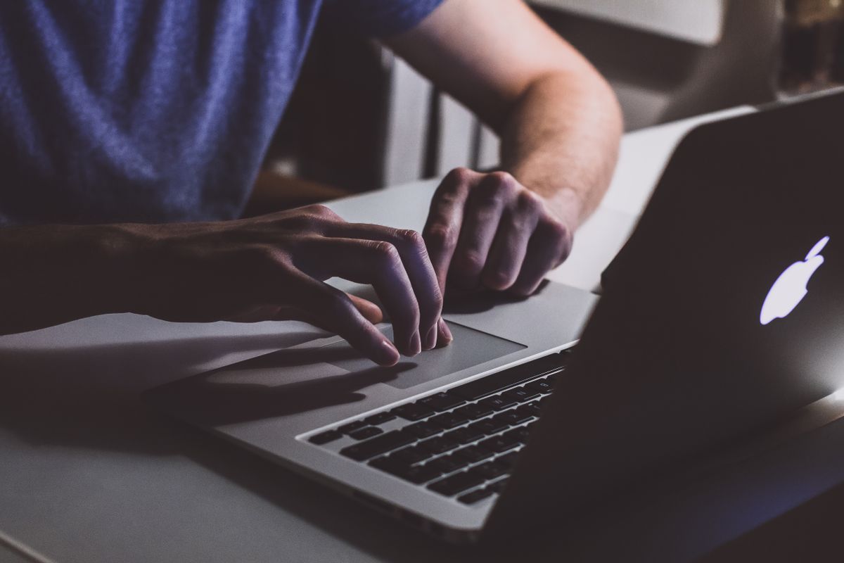 Laptop showing AI tools at work
