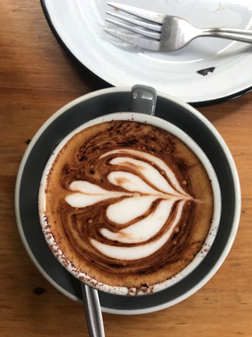 Foto d'estoc gratuïta de art latte, beguda, cafè