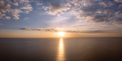 Free stock photo of cloud, ocean, sunset