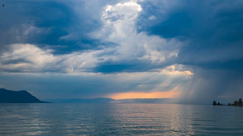무료 구름, 몽트뢰, 바다의 무료 스톡 사진