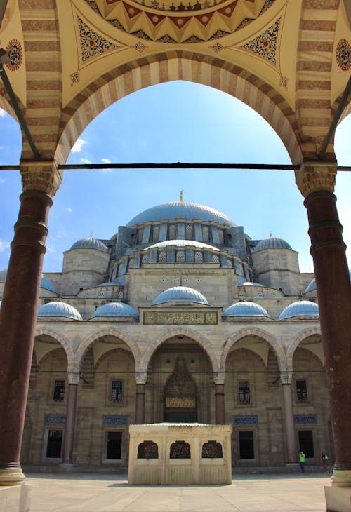 The Domes of the Suleymaniye Mosque in Istanbul