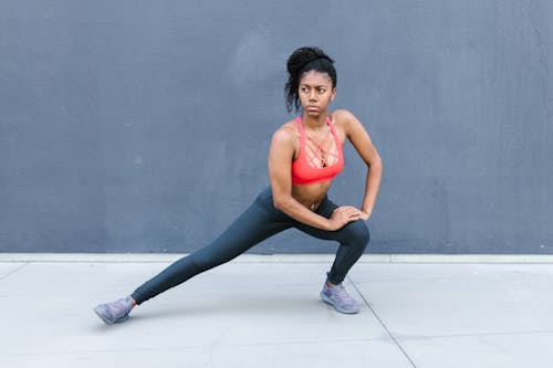 Gratis stockfoto met activewear, Afro-Amerikaanse vrouw, fitness