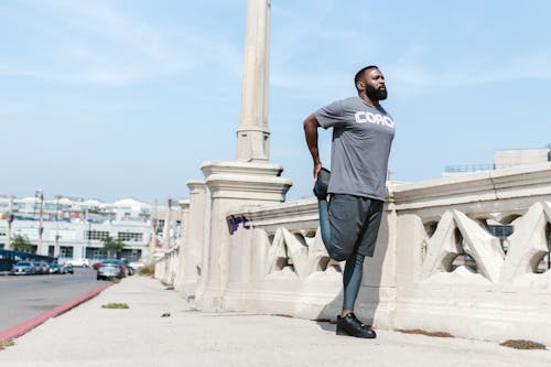 Gratis stockfoto met Afro-Amerikaanse man, fitness, gekleurde man