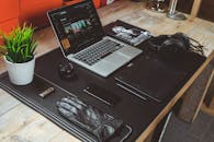 Macbook Pro on Desk