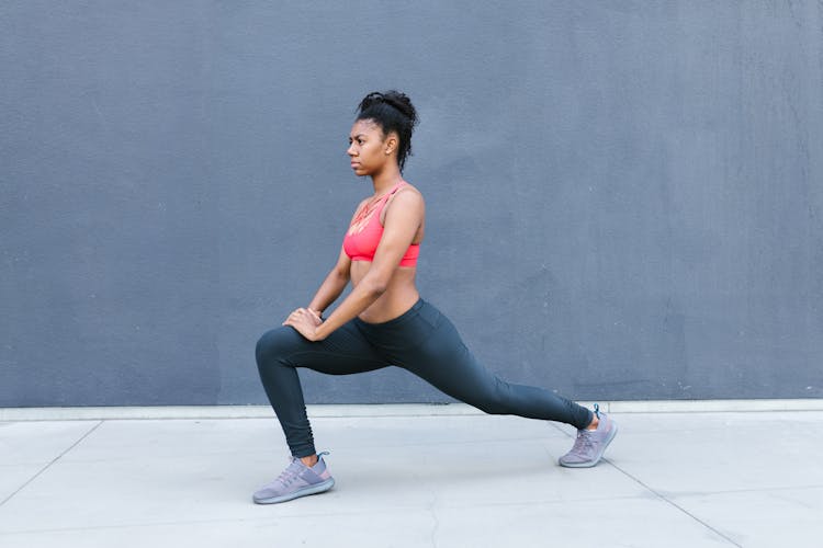 Photo Of A Woman Stretching