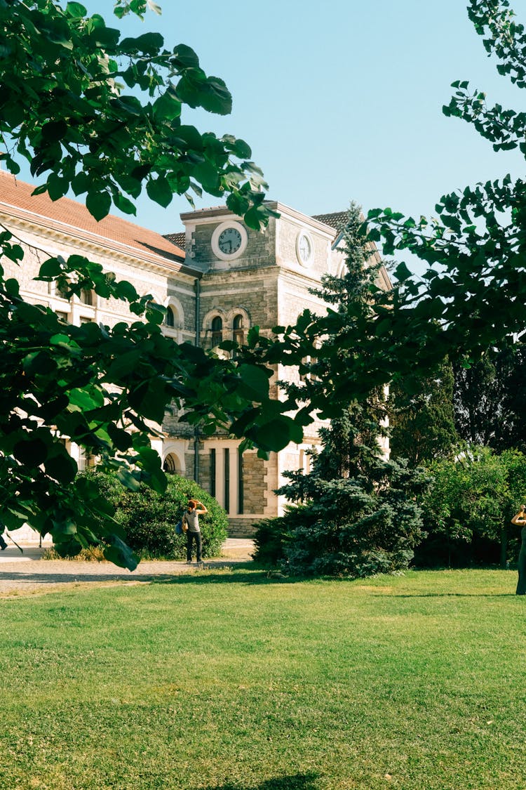 Park In Courtyard Of Palace