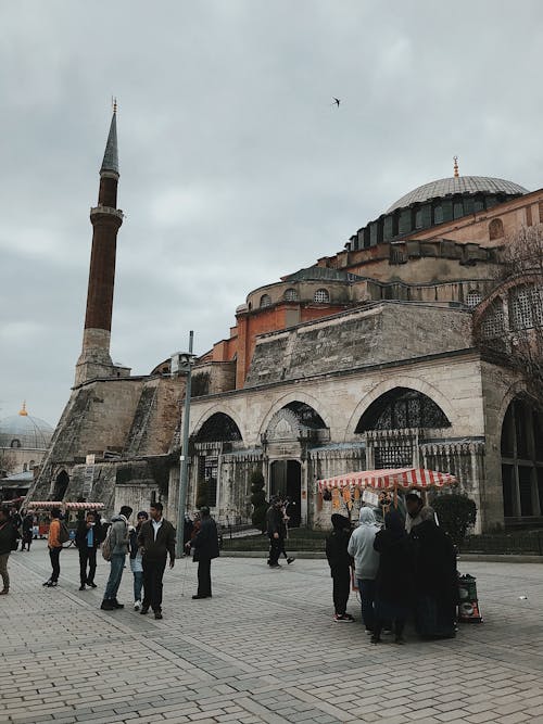Fotobanka s bezplatnými fotkami na tému chodci, hagia sophia, Istanbul