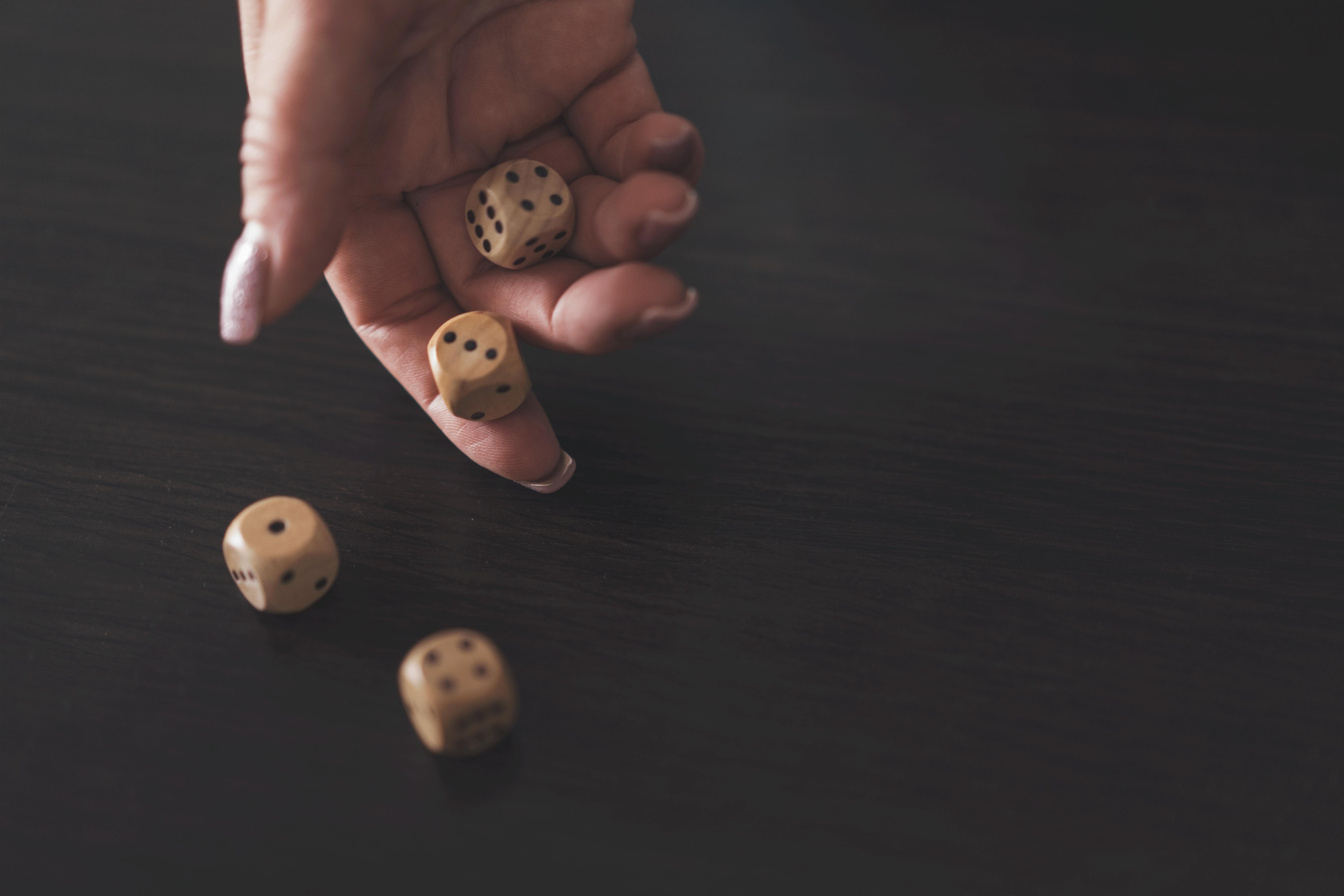 Dice Roll Stock Photo, Picture and Royalty Free Image. Image 11709947.