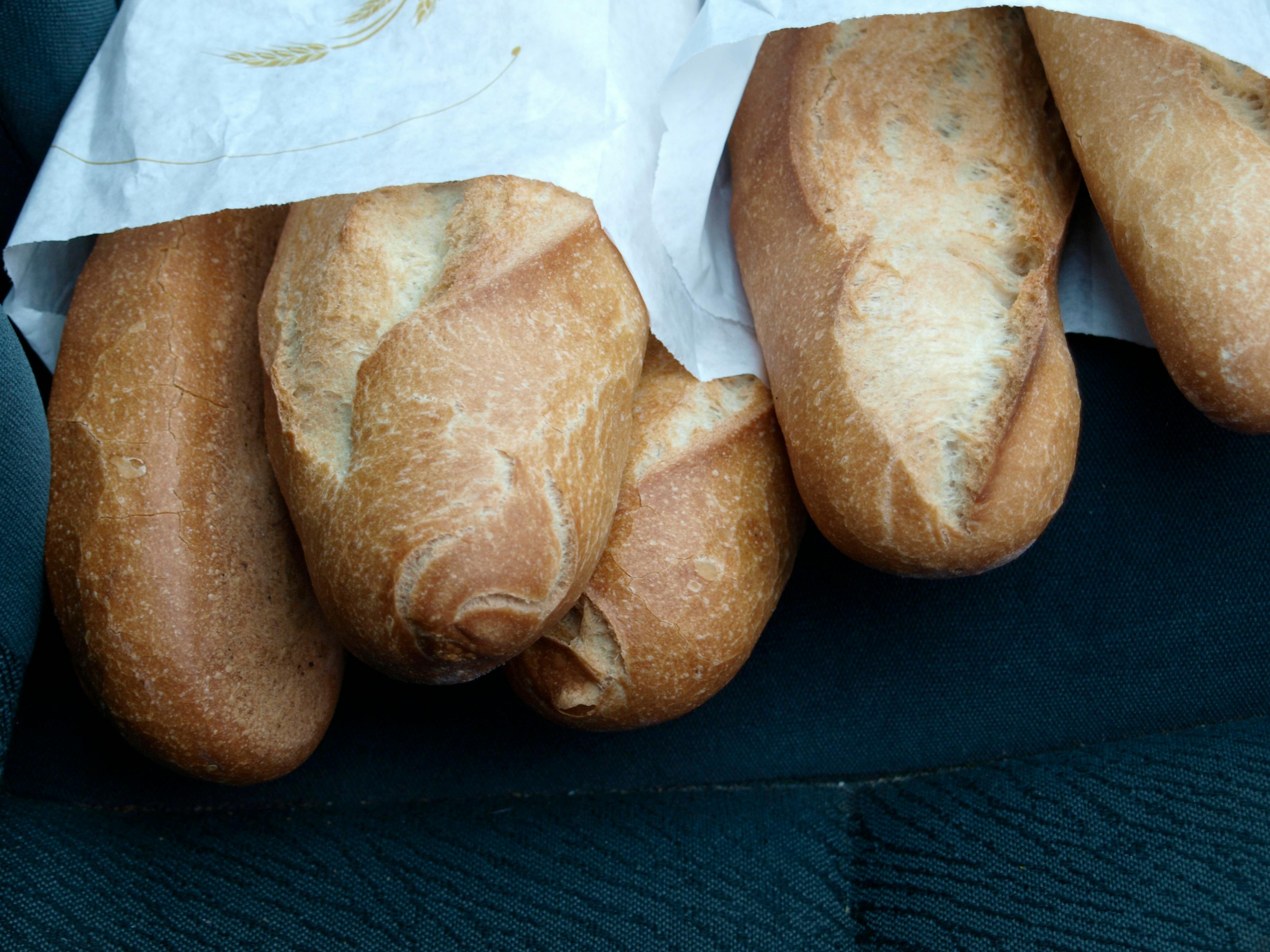 Free stock photo of breads, french baguette
