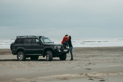 Free stock photo of blonde, car, couple