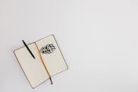 A Word Breathe Written on a Notebook