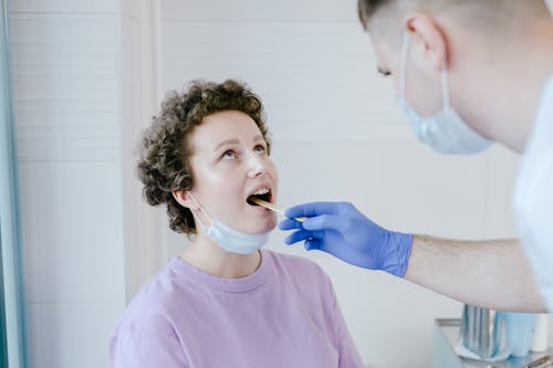 Doctor doing an Examination on a Patient 