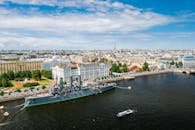 Free stock photo of aerial, architecture, boat