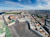 Aerial View of City Buildings