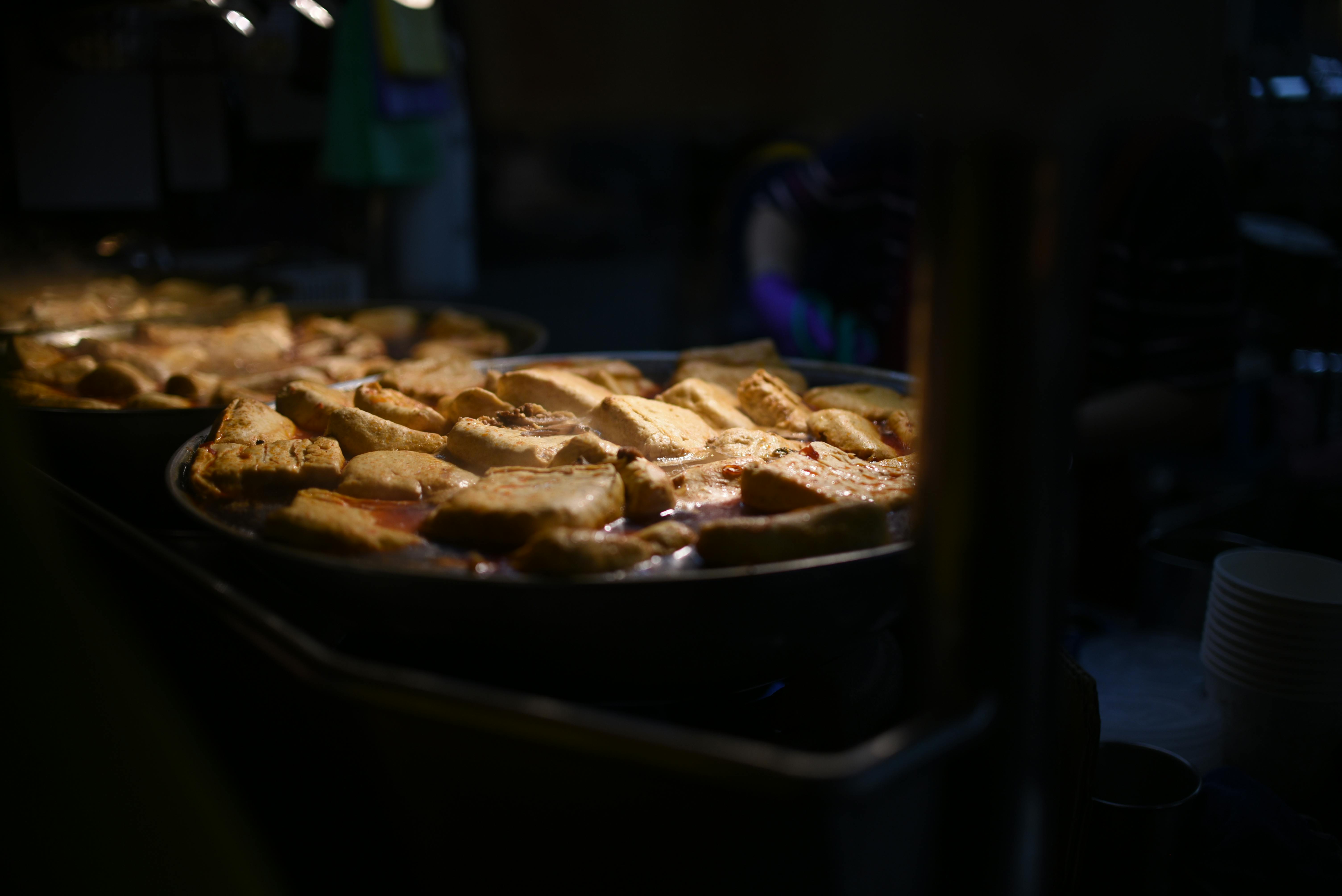 Free stock photo of Lehua Night Market, night market, Stinky tofu