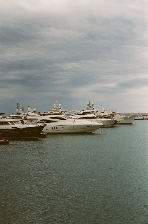 Yachts on the Sea