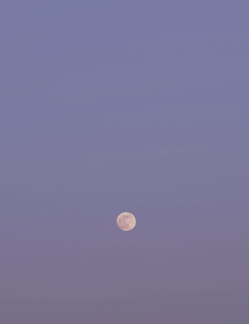 垂直拍攝, 天空, 月亮攝影 的 免費圖庫相片