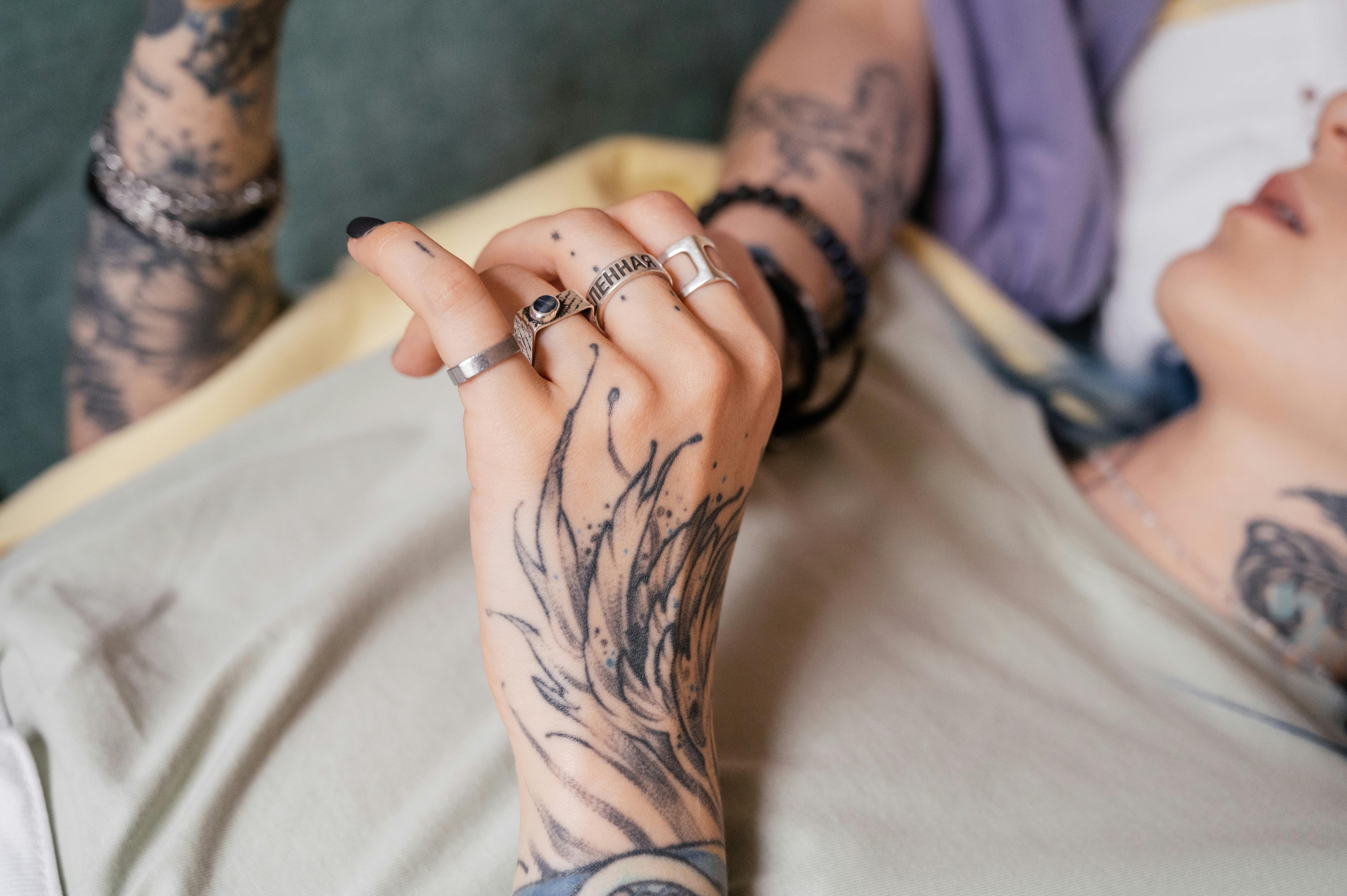 Voorkoms valknut Tattoo design Arrow Triangle hand Band waterproof tattoo  for boy  girls  YouTube