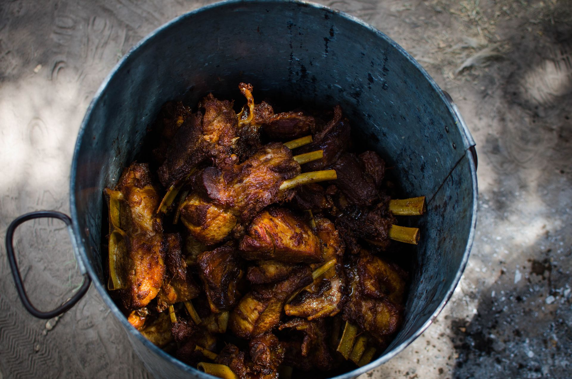 Cooked Food in a Pot