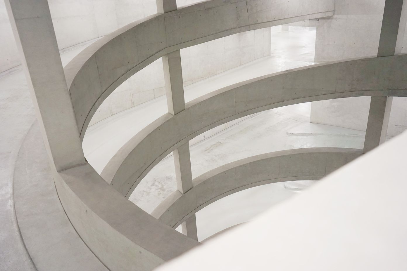 Structural steel framework of commercial tower