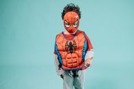 Man in Spider Man Costume