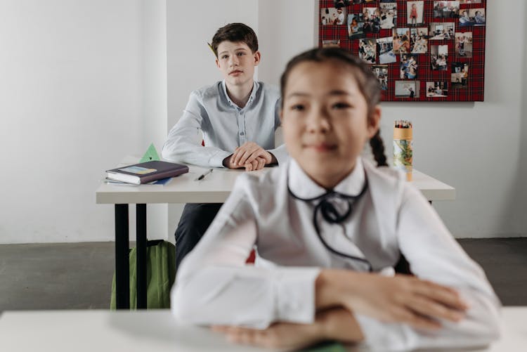 Students Inside A Classroom