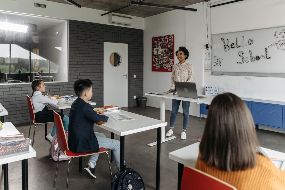 Students at College and Career Academy