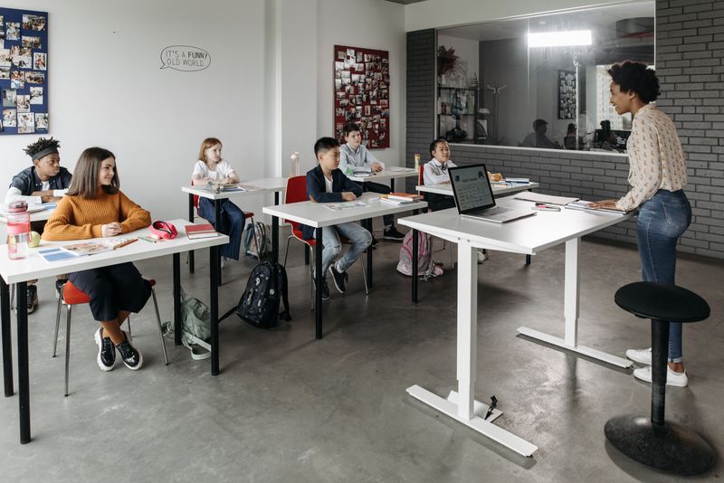 Small class at College and Career Academy