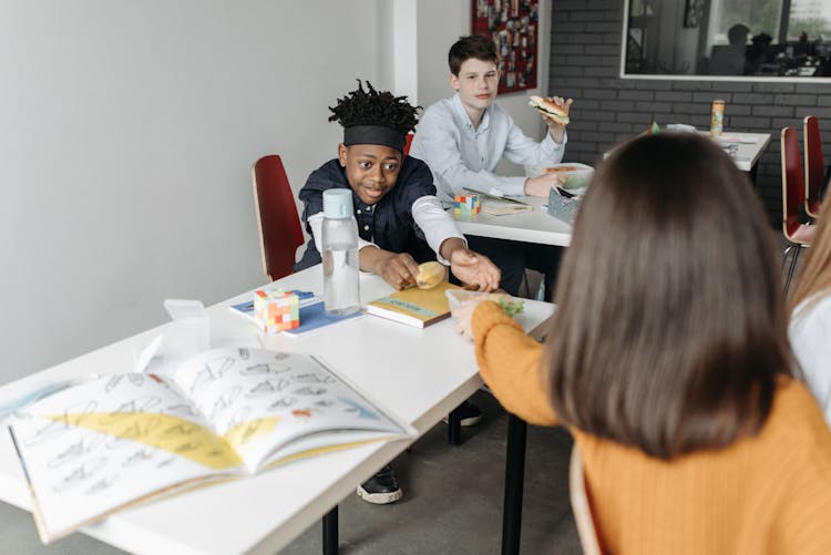 Children Inside The Classroom