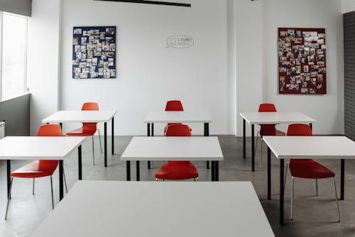 Free Photo of an Empty Classroom Stock Photo