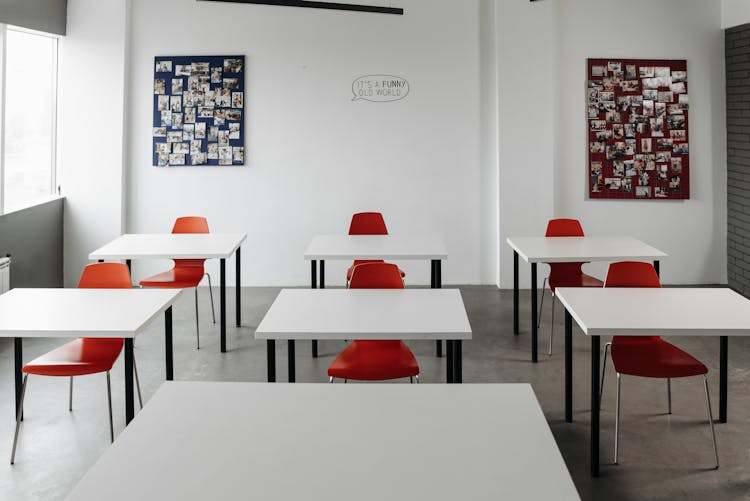 Photo Of An Empty Classroom