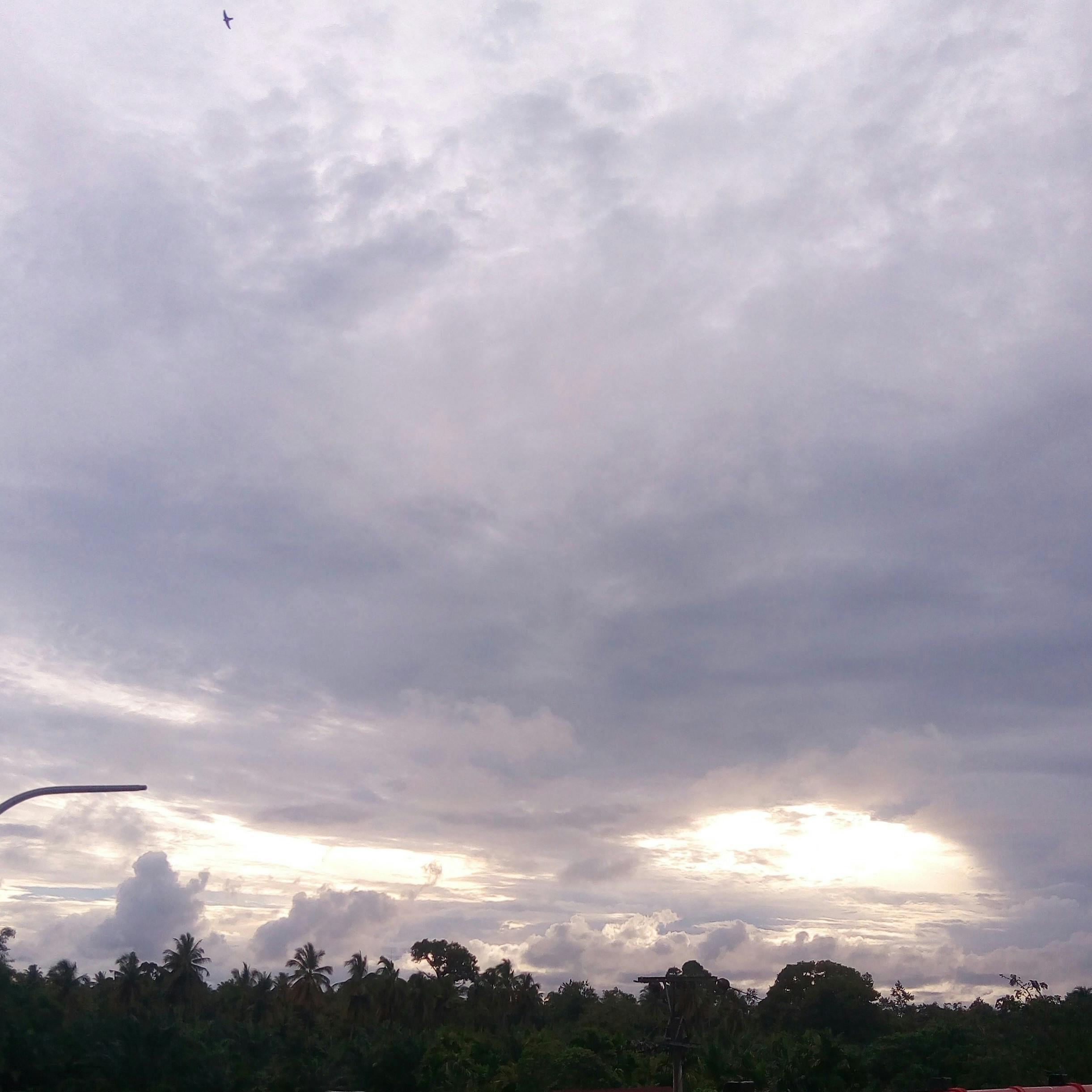 Foto Profissional Gratuita De Ceu Cinza Ceu Nublado Crepusculo