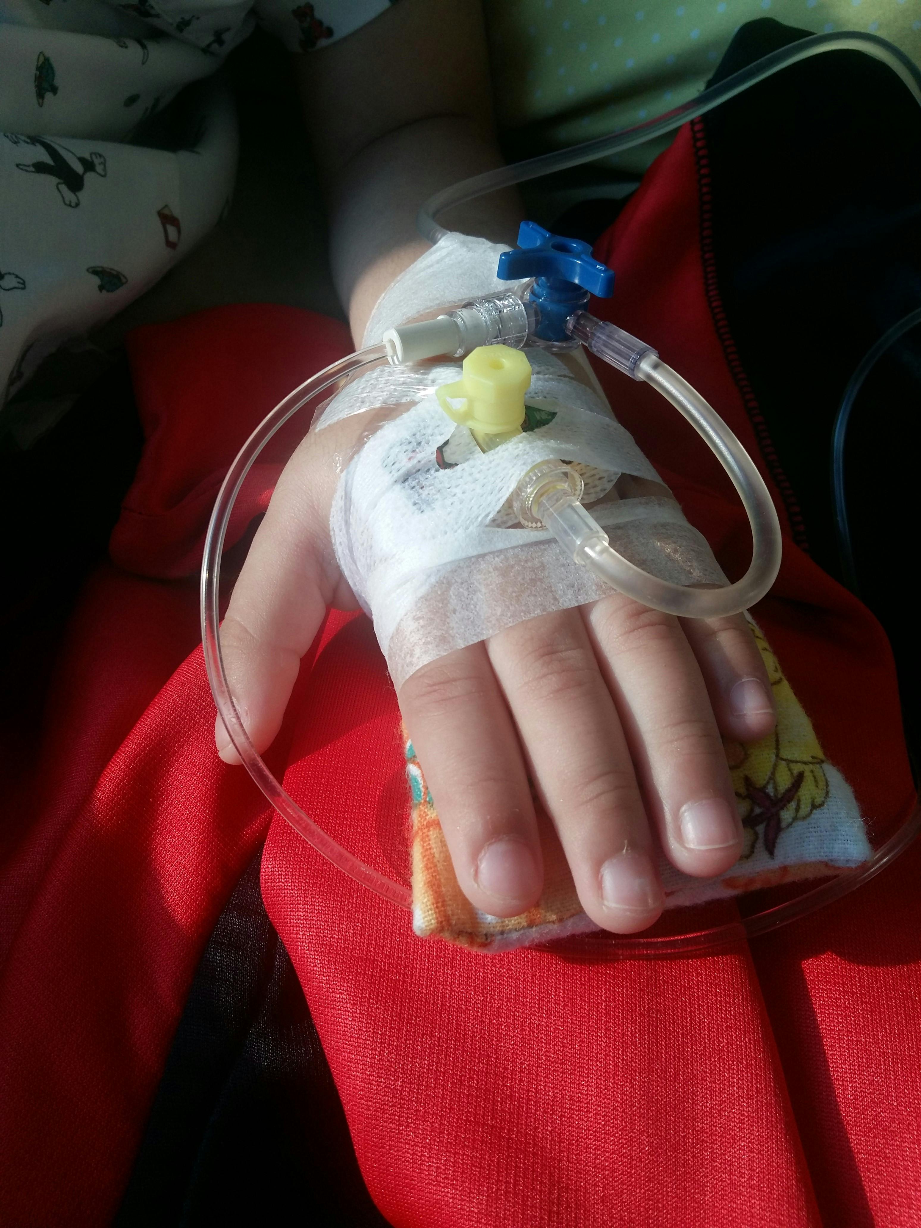 Free stock photo of hand, hospital, infusion
