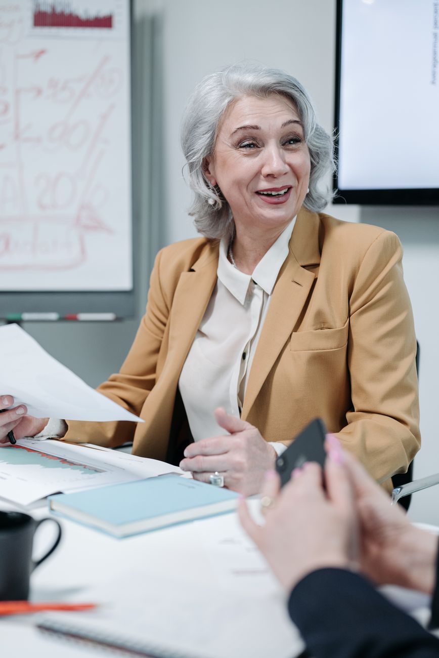 Cadre expérimentée lors d'un entretien de coaching