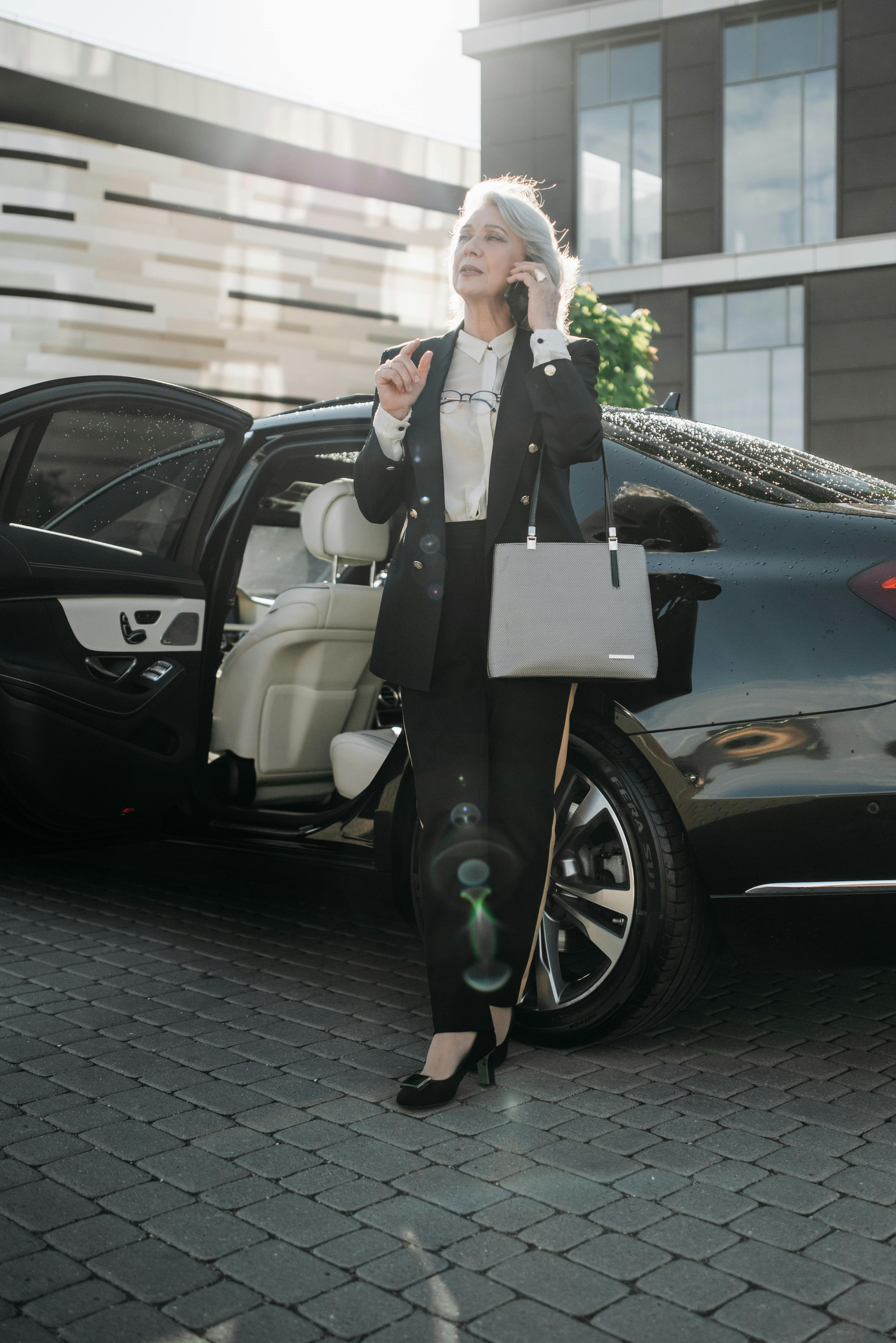 woman talking on the phone