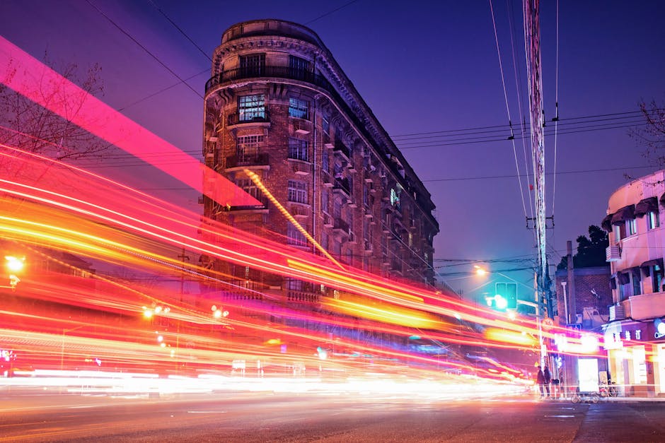 Time-lapse Photography of Brown Concrete Building