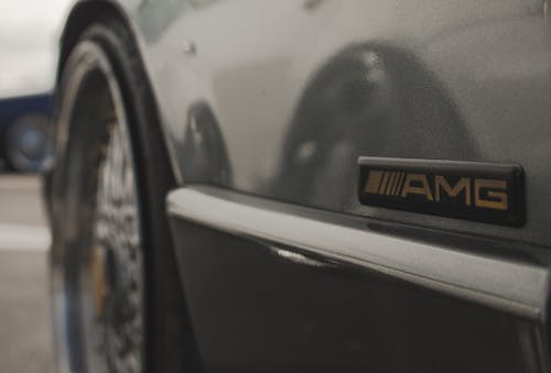 Free stock photo of amg, automotive, badge