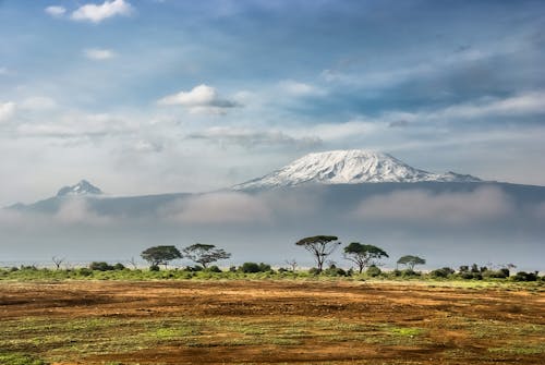 Free Mount Kilimanjaro in Tanzania Stock Photo