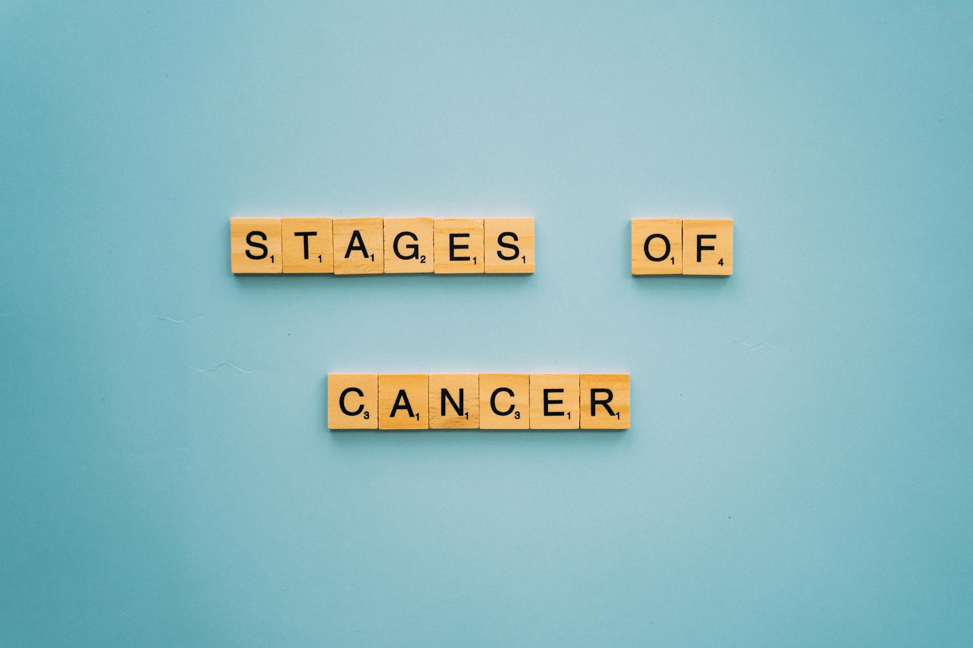 Cancer Awareness Information in Scrabble Tiles