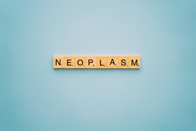 Neoplasm On Scrabble Tiles