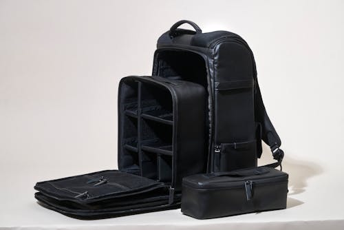 Schwarzes Organizer Taschenset